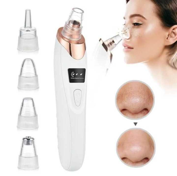 LED Rechargeable Blackhead Vacuum: Deep Clean & Pore Care Tool - Asm Veo #