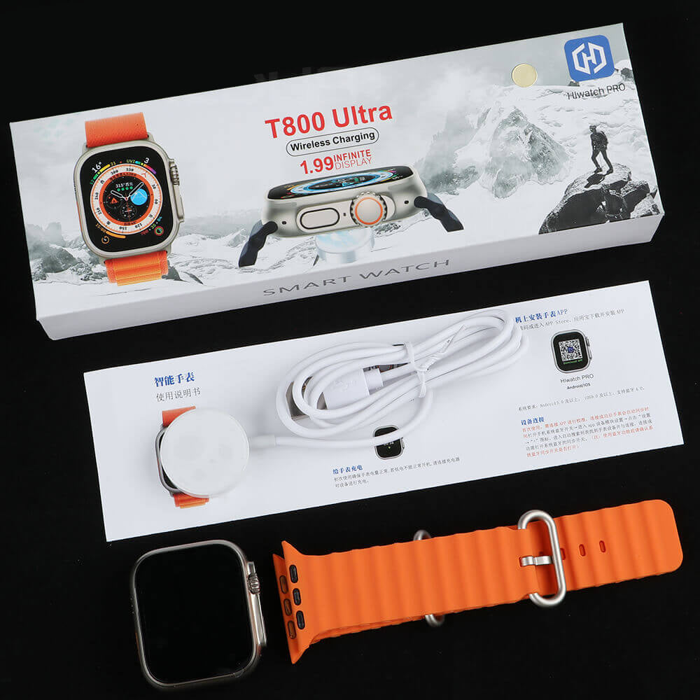 T800 Ultra2 Smart Watch With49 MM Dial Size