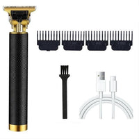 Black Color Rechargeable T9 Trimmer & Electric Hair Clipper, Beard Trimmer