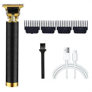 Black Color Rechargeable T9 Trimmer & Electric Hair Clipper, Beard Trimmer